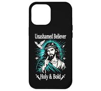 Carcasa para iPhone 12 Pro MAX Creyente sin vergüenza Santo Cristiano Jesús Fe Romanos 1:16