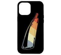 Carcasa para iPhone 12 Pro MAX Cricket Bat Vintage Style Bat-and-Ball Juego