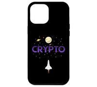 Carcasa para iPhone 12 Pro MAX Cryptocurrency Space Rocket Crypto Go Up Only In Crypto