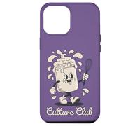 Carcasa para iPhone 12 Pro MAX Culture Club - Batidor de Masa Madre con diseño Retro de Dibujos Animados