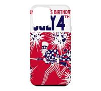 Carcasa para iPhone 12 Pro MAX Cumpleaños del tío Sam 4 de Julio