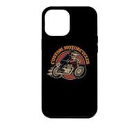 Carcasa para iPhone 12 Pro MAX Custom Motorcycles Retro Biker Lowbrow Wolf Rockabilly 50s