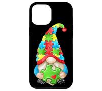 Carcasa para iPhone 12 Pro MAX Cute Autism Awareness GNOME Puzzle Piece For Autism Teacher