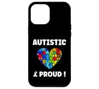 Carcasa para iPhone 12 Pro MAX Cute Autism Awareness I'm Autistic and Proud