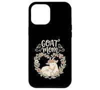 Carcasa para iPhone 12 Pro MAX Cute Floral Goat Mom Homestead Farmer Mother