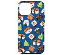 Carcasa para iPhone 12 Pro MAX Cute Kawaii Kids Womens Girls Cartoon Pattern Sushi Lover