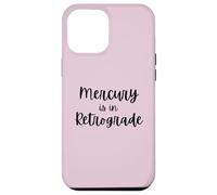 Carcasa para iPhone 12 Pro MAX Cute Mercury está en Broma retrógrada Divertida del horóscopo de la astrología
