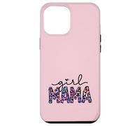 Carcasa para iPhone 12 Pro MAX Cute Pink Leopard Mom Design For Women and Proud Girl Mama