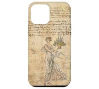 Carcasa para iPhone 12 Pro MAX Cute Vintage Wild Flower Motif Antique Fairycore Aesthetic