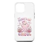 Carcasa para iPhone 12 Pro MAX Daddy'S Lil' Ghoul Funny Pastel Pink Ghost Halloween Graphic