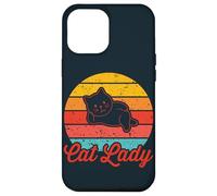 Carcasa para iPhone 12 Pro MAX Dama de Gato, Loca Dama de Gato