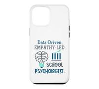 Carcasa para iPhone 12 Pro MAX Data-Driven Empathy-Led School Psychologist Brain Graphic