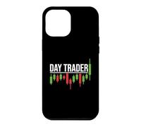 Carcasa para iPhone 12 Pro MAX Day Trader - Estilo gráfico de negociación de acciones desgastadas