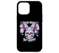Carcasa para iPhone 12 Pro MAX Dead Inside But Hoppy Skull Bunny Pastel Goth Easter