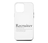 Carcasa para iPhone 12 Pro MAX Definición de reclutador Contratación Divertida Adquisición de Talento de recursos Humanos