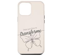 Carcasa para iPhone 12 Pro MAX Deja Que Dios te transforme Butterfly Faith