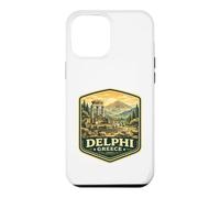Carcasa para iPhone 12 Pro MAX Delfos Grecia Viaje de Vacaciones a Delfos Grecia Griego