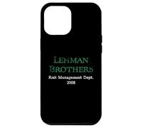 Carcasa para iPhone 12 Pro MAX Departamento de Gestión de Riesgos de Lehman Blanco