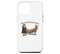 Carcasa para iPhone 12 Pro MAX Descartes Antes del Caballo Filosofía Juego de Palabras Divertido