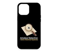 Carcasa para iPhone 12 Pro MAX Detective Amateur Resuelvo Misterios Históricos Investigador