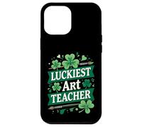 Carcasa para iPhone 12 Pro MAX Día de San Patricio del Maestro de Arte más Afortunado para educadores de Arte