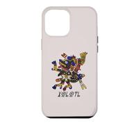 Carcasa para iPhone 12 Pro MAX Dios Azteca México mitología Xolotl Masculino Femenino