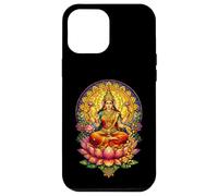 Carcasa para iPhone 12 Pro MAX Diosa Lakshmi Vitral Mitología Hindú Hinduismo