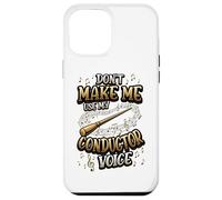 Carcasa para iPhone 12 Pro MAX Director de música No me Hagas Usar mi Voz de Director