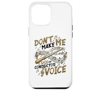 Carcasa para iPhone 12 Pro MAX Director de música No me Hagas Usar mi Voz de Director