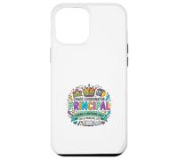 Carcasa para iPhone 12 Pro MAX Diseño Colorido de Agradecimiento Principal de liderazgo Escolar