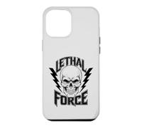 Carcasa para iPhone 12 Pro MAX Diseño de Calavera de Fuerza letal - Bold Lightning Bolt Gothic
