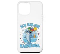 Carcasa para iPhone 12 Pro MAX Diseño Divertido de Carnaval con Texto en alemán Ich Bin Ein Karneg