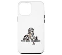Carcasa para iPhone 12 Pro MAX Diseño Espartano de Guerrero de Fuerza en Silencio