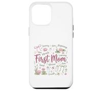 Carcasa para iPhone 12 Pro MAX Diseño First Mom Blessed New Motherhood Mama