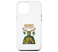Carcasa para iPhone 12 Pro MAX Diseño folclórico de Herne The Hunter English Woodland Spirit
