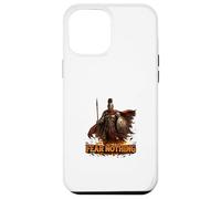 Carcasa para iPhone 12 Pro MAX Diseño Valiente de la Fuerza del Guerrero Espartano intrépido