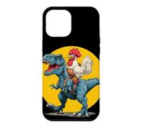 Carcasa para iPhone 12 Pro MAX Disfraz de Pollo Best Friends para Amantes de los Dinosaurios
