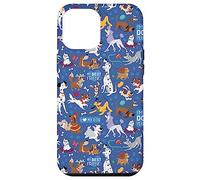 Carcasa para iPhone 12 Pro Max Disney Dogs I Love My Dog Azul