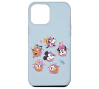 Carcasa para iPhone 12 Pro Max Disney Mickey & Friends Spring Easter Friendly Flower Faces