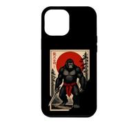 Carcasa para iPhone 12 Pro MAX Divertido Guerrero Japonés Mono con Faja Sarcástico