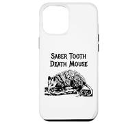 Carcasa para iPhone 12 Pro MAX Divertido Sable Diente Muerte Ratón Mal Nombre Animal Incorrecto Broma Estúpida
