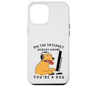 Carcasa para iPhone 12 Pro MAX Dog Gamer En Internet, Nadie Sabe Que Eres un Perro