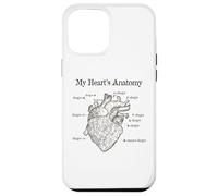 Carcasa para iPhone 12 Pro MAX Dog Lover Heart Anatomy Shirt - Dog Owner, Medic, Veterinary