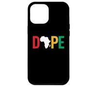 Carcasa para iPhone 12 Pro MAX Dope Africa Map Juneteenth Pan African Pride