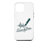 Carcasa para iPhone 12 Pro MAX Driven by Prose Pluma estilográfica Heartbeat Escritor Autor
