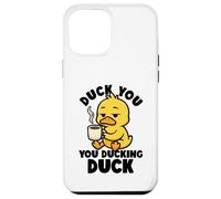 Carcasa para iPhone 12 Pro MAX Duck You You Ducking Duck I Love Duck Lover Pato de Goma Grosero