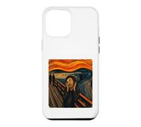 Carcasa para iPhone 12 Pro MAX ECCE Homo Scream Cecilia Divertido Cool gráfico Jesus