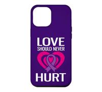 Carcasa para iPhone 12 Pro MAX El Amor Nunca Debe herir el abuso narcisista Violencia doméstica