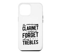 Carcasa para iPhone 12 Pro MAX El Clarinete me Hace Olvidar Todos mis Agudos
