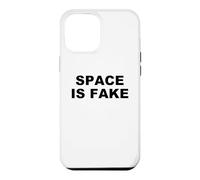 Carcasa para iPhone 12 Pro MAX El Espacio es Falsa y Divertida teoría de la conspiración